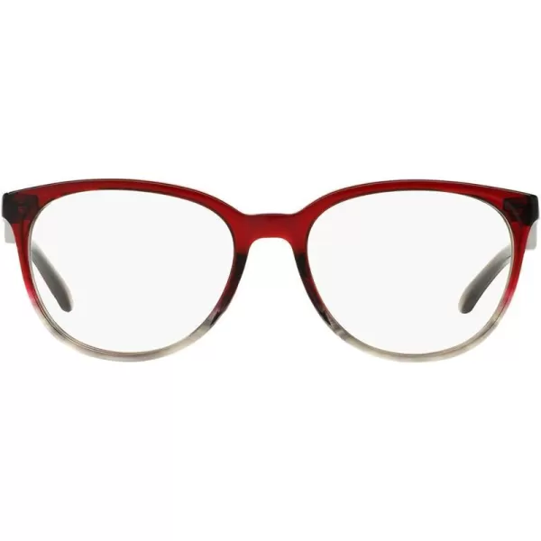 imageOakley Womens Ox1135 Reversal Round Prescription Eyeglass FramesRed FadeDemo Lens