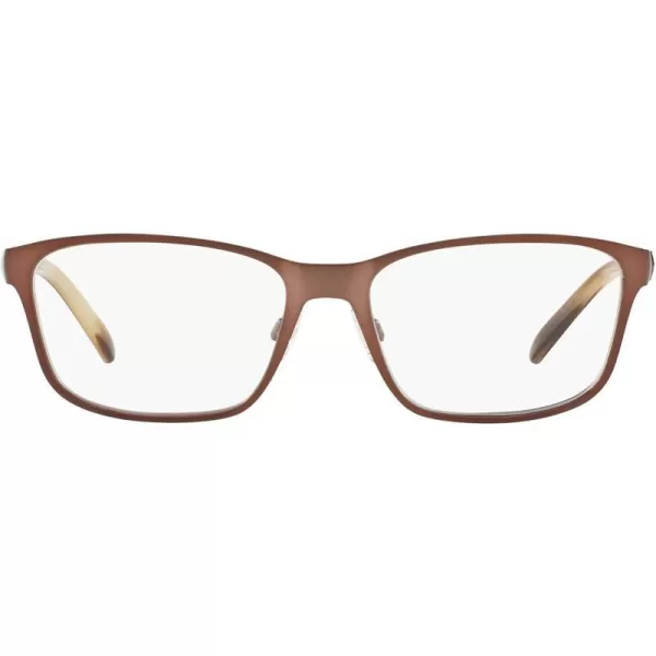 imageOakley Womens Ox3214 Penchant Metal Square Prescription Eyeglass FramesSatin Brushed ChocolateDemo Lens