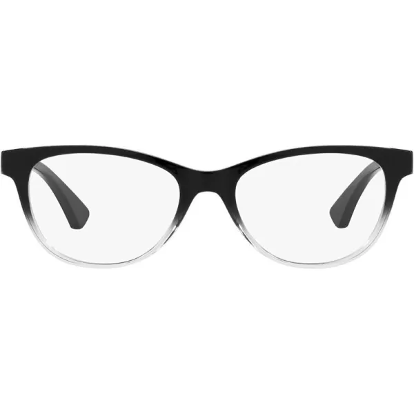 imageOakley Womens Ox8146 Plungeline Round Prescription Eyewear FramesPolished Black FadeDemo Lens