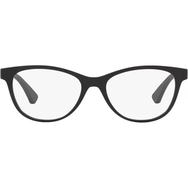 imageOakley Womens Ox8146 Plungeline Round Prescription Eyewear FramesSatin BlackDemo Lens