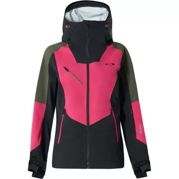 imageOakley Womens Spellbound Shell 3L GoreTex Jacket  Winter Jacket for Women  ColorBlock  Zip VentsBlackout