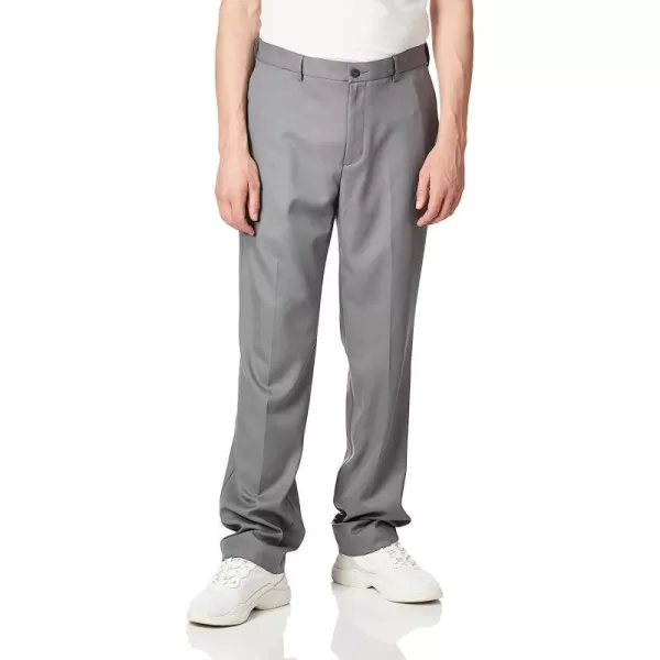 imagePGA TOUR Mens Flat Front Golf Pant with Expandable Waistband Waist Size 3044 Big amp TallQuiet Shade
