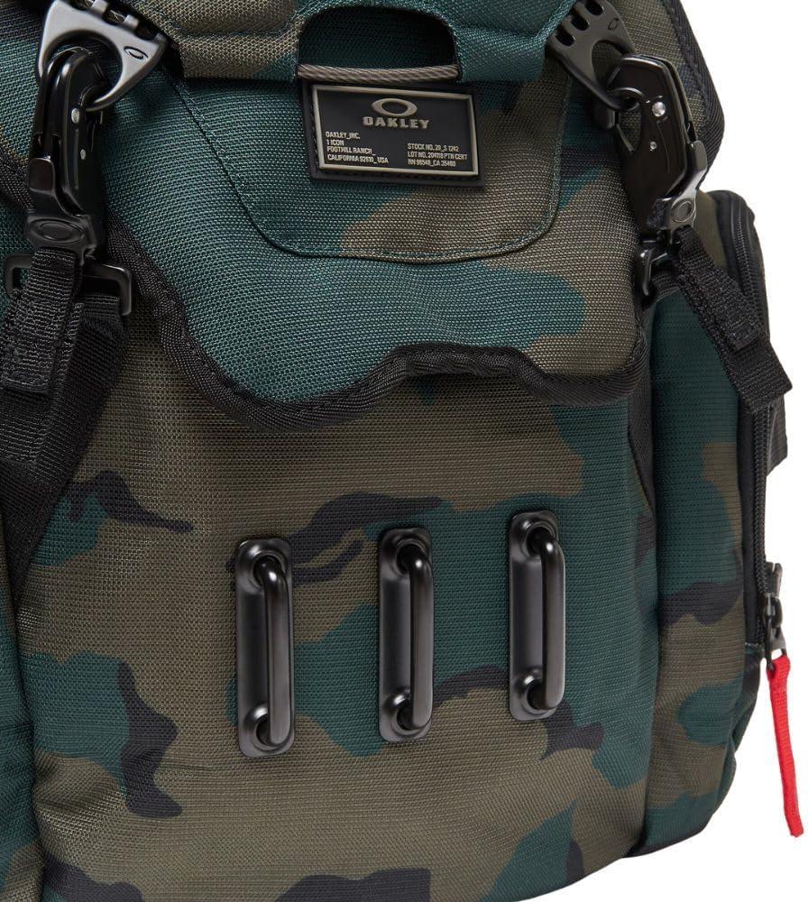 imageOakley Mens Bathroom Sink Recycled Backpack Black One SizeGreen