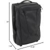 imageOakley CarryOn with Wheels Black 20 InchBlack