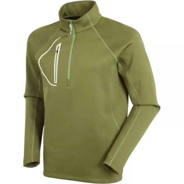 Sunice Allendale Men’s Half Zip Performance Pullover with Thermal Protection