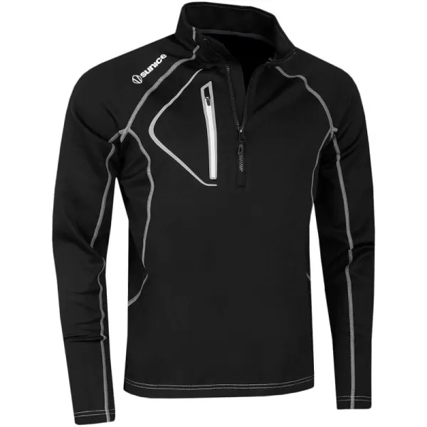 Sunice Allendale Men’s Half Zip Performance Pullover with Thermal Protection
