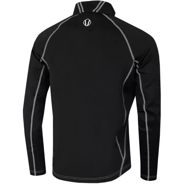 Sunice Allendale Men’s Half Zip Performance Pullover with Thermal Protection