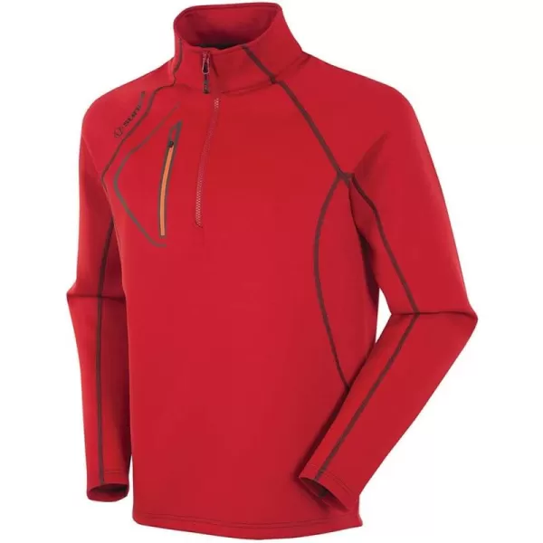 Sunice Allendale Men’s Half Zip Performance Pullover with Thermal Protection