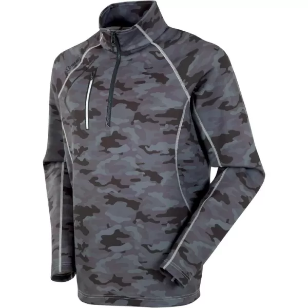 Sunice Allendale Men’s Half Zip Performance Pullover with Thermal Protection