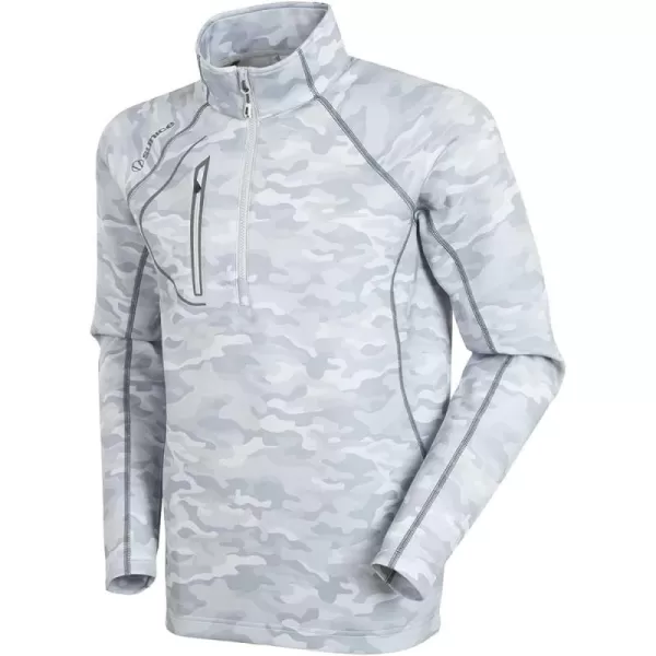 Sunice Allendale Men’s Half Zip Performance Pullover with Thermal Protection