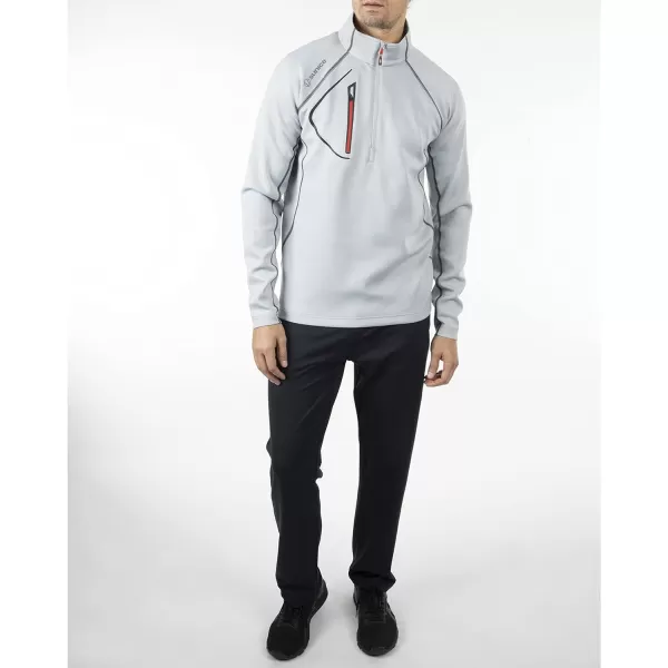 Sunice Allendale Men’s Half Zip Performance Pullover with Thermal Protection