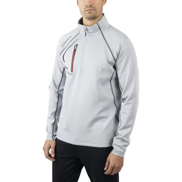Sunice Allendale Men’s Half Zip Performance Pullover with Thermal Protection