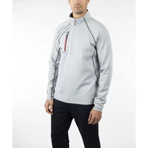 Sunice Allendale Men’s Half Zip Performance Pullover with Thermal Protection