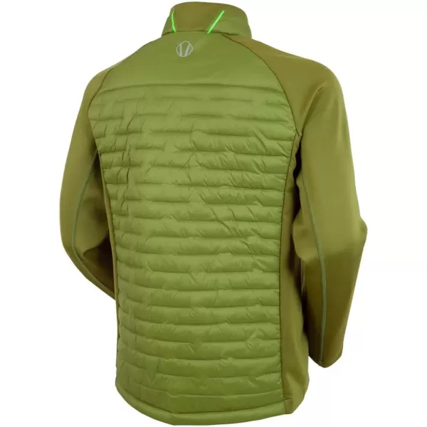 Sunice Performance Apparel - Hamilton Men’s Windproof Full Zip Ultra-Lightweight Water Repellent Thermal Jacket