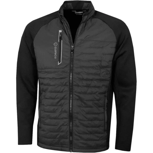 Sunice Performance Apparel - Hamilton Men’s Windproof Full Zip Ultra-Lightweight Water Repellent Thermal Jacket