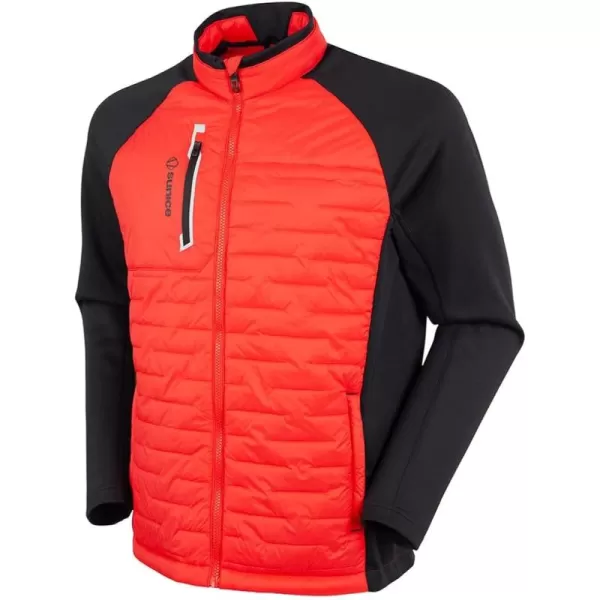 Sunice Performance Apparel - Hamilton Men’s Windproof Full Zip Ultra-Lightweight Water Repellent Thermal Jacket