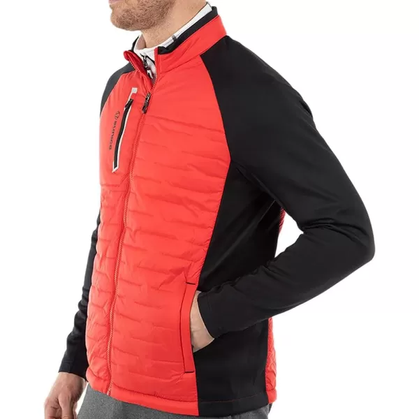 Sunice Performance Apparel - Hamilton Men’s Windproof Full Zip Ultra-Lightweight Water Repellent Thermal Jacket