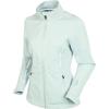 imageSunice Performance Apparel  Womens Onassis Waterproof Lightweight Full Zip Stretch Rain JacketOysterPure White