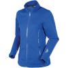 imageSunice Performance Apparel  Womens Onassis Waterproof Lightweight Full Zip Stretch Rain JacketBlue Stone EmbossPure White