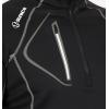 imageSunice Allendale Mens Half Zip Performance Pullover with Thermal ProtectionBlackOmbre
