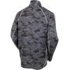 imageSunice Allendale Mens Half Zip Performance Pullover with Thermal ProtectionCharcoal CamoBlack