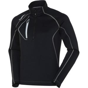 imageSunice Allendale Mens Half Zip Performance Pullover with Thermal ProtectionBlackOmbre