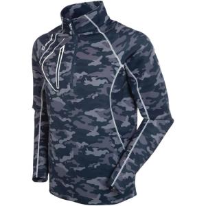 imageSunice Allendale Mens Half Zip Performance Pullover with Thermal ProtectionBlue