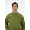 imageSunice Performance Apparel  Jay Mens Waterproof Breathable Ultra Lightweight Hyper 4Way Stretch Performance JacketArmy GreenPure White