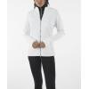imageSunice Performance Apparel  Womens Ella Long Sleeve Windproof Insulated Thermal JacketPure WhiteSilver Zipper