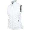 imageSunice Performance Apparel  Womens Maci UltraLightweight Windproof Reversible Thermal VestPure WhiteOyster
