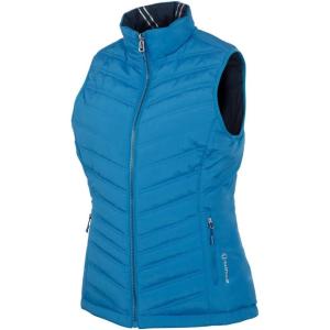 imageSunice Performance Apparel  Womens Maci UltraLightweight Windproof Reversible Thermal VestImperial BlueMidnight