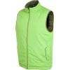 imageSunice Athletic Apparel  Michael Mens Ultralightweight Water Repellent Windproof Insulated Thermal Reversible VestArmy GreenGlowing Green