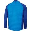 imageSunice Performance Apparel  Hamilton Mens Windproof Full Zip UltraLightweight Water Repellent Thermal JacketBlue StoneVibrant Blue