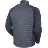 imageSunice Performance Apparel  Hamilton Mens Windproof Full Zip UltraLightweight Water Repellent Thermal JacketCharcoalCharcoal Melange