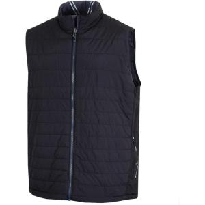 imageSunice Athletic Apparel  Michael Mens Ultralightweight Water Repellent Windproof Insulated Thermal Reversible VestBlackCharcoal
