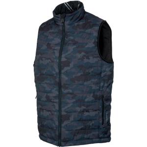imageSunice Athletic Apparel  Michael Mens Ultralightweight Water Repellent Windproof Insulated Thermal Reversible VestCharcoal CamoBlack