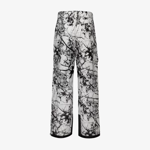 Arctix Mens Snow Sports Cargo PantsCracked Marble White