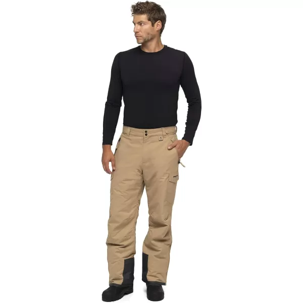 Arctix Mens Snow Sports Cargo PantsKhaki