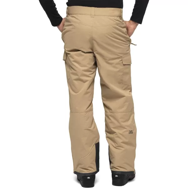 Arctix Mens Snow Sports Cargo PantsKhaki