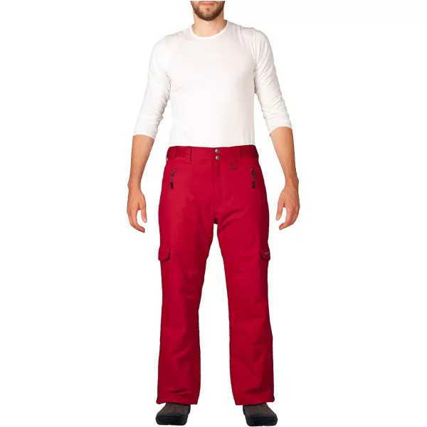 Arctix Mens Snow Sports Cargo PantsVintage Red