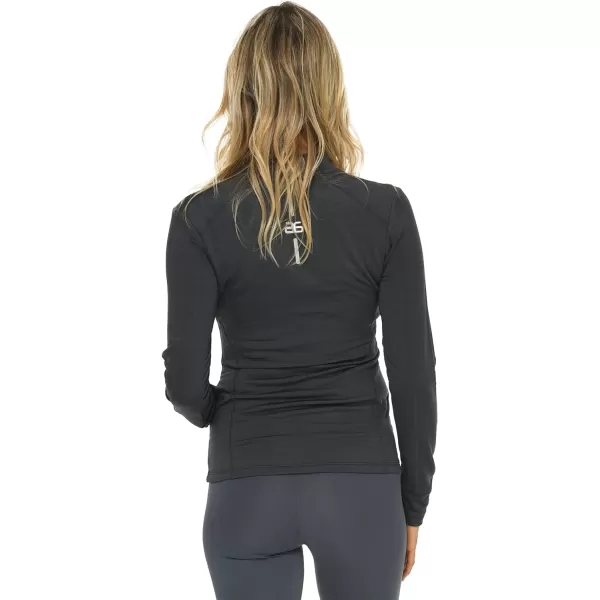 Arctix Womens Dynamic 14Zip Base Layer TopSteel