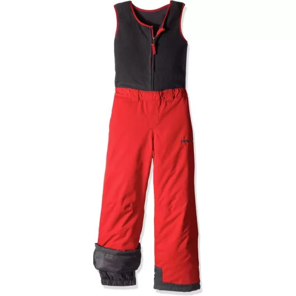 Arctix UnisexChild Limitless Fleece Top Bib OverallsLegacy Formula One Red