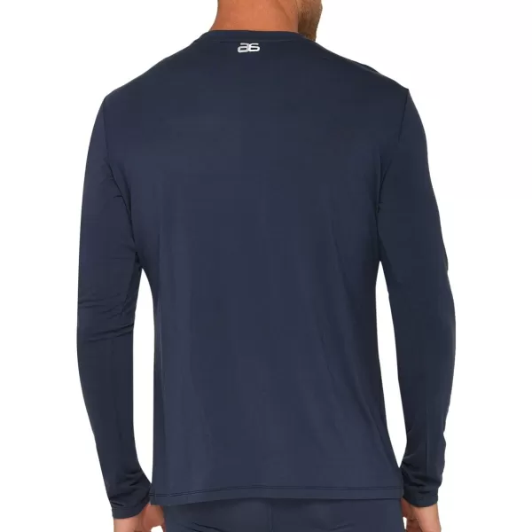 Arctix Mens Power Base Layer Crewneck TopBlue Night