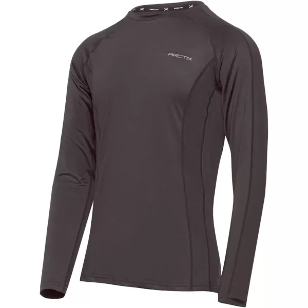 Arctix Mens Power Base Layer Crewneck TopCharcoal