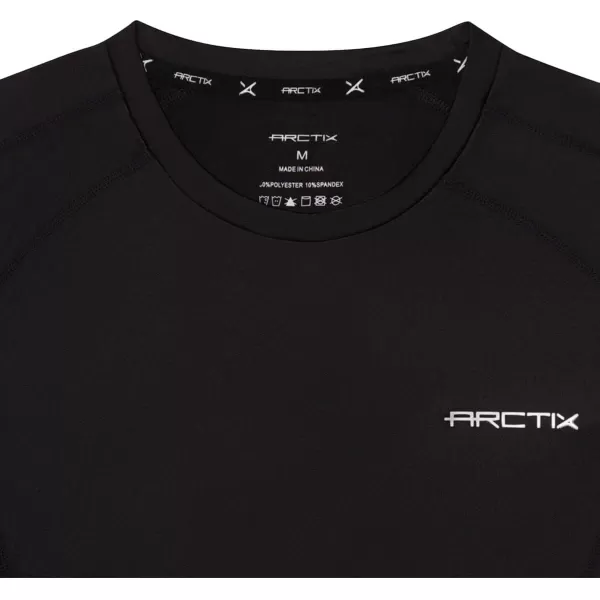 Arctix Mens Power Base Layer Crewneck TopCharcoal