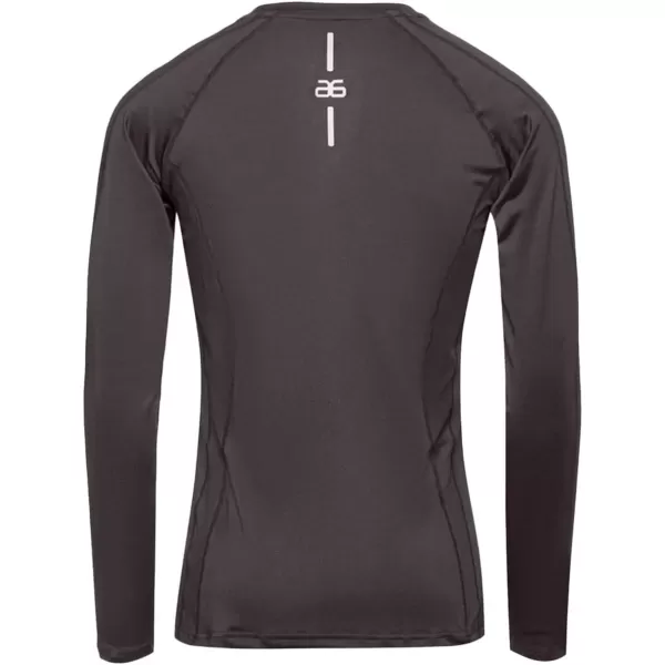 Arctix Mens Power Base Layer Crewneck TopCharcoal