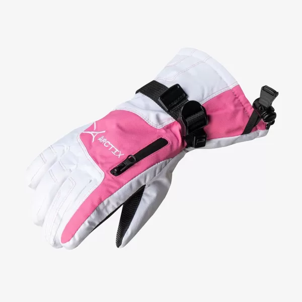 Arctix UnisexChild Snowplow GlovesBlast Pink