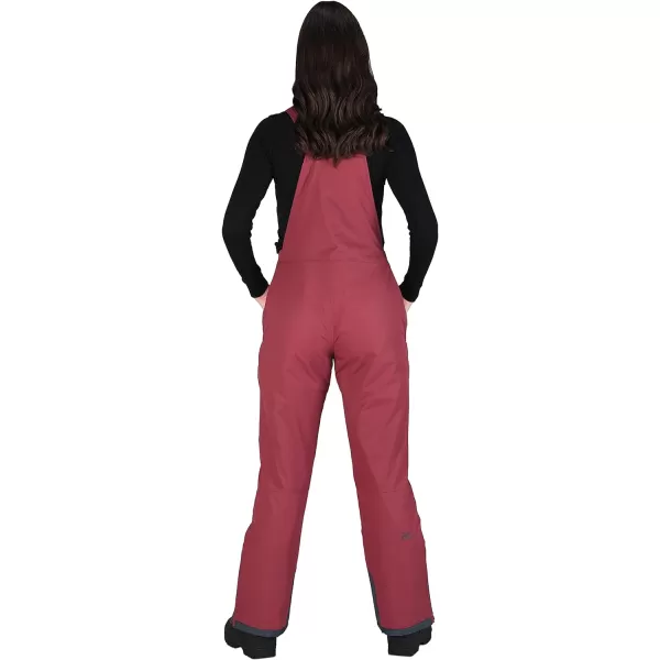 Arctix Womens Essential Insulated Bib OverallsCrimson