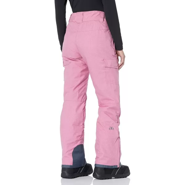 Arctix Womens Snow Sports Insulated Cargo PantsStandard Pink Rose