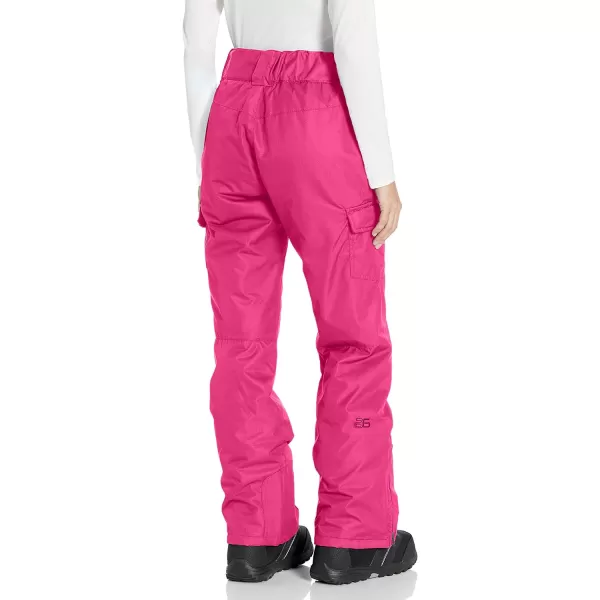 Arctix Womens Snow Sports Insulated Cargo PantsTall Rose